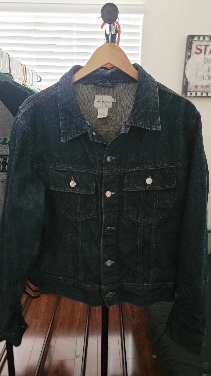 Calvin Klein Navy Blue Denim Jacket