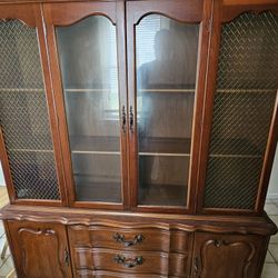 Used Wood Hutch 