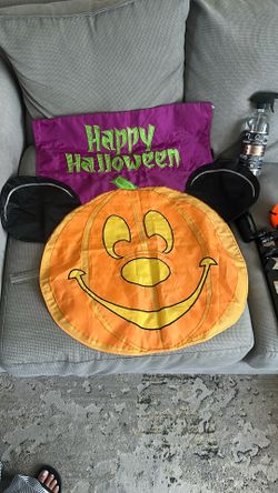 New Mickey Happy Halloween Flag 