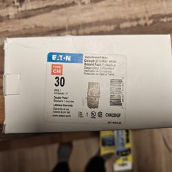 Eaton 30 Amp 2 Pole Breaker