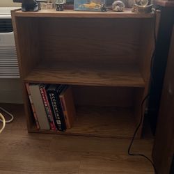 Wooden Bookshelf