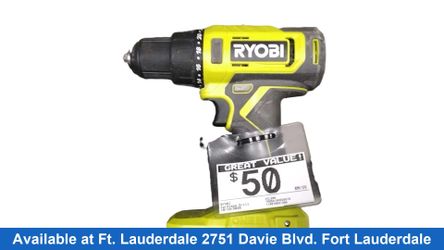 Ryobi Pcl206 Green Cordless Standard Drill