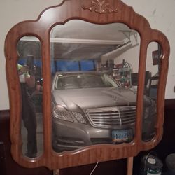 Headboard Mirror For Queen SIZE Bed / Other GOOD Wood Shape