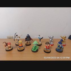 Amiibo Nintendo 3DS, WII U, Switch Super Smash Bros and Breath of the Wild Amiibos (Read Description Below) (P1)