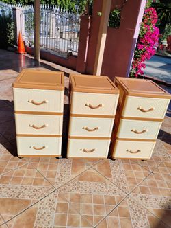 Vintage Plastic Storage 