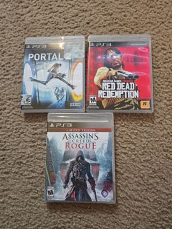 A lot of 3 Playstation 3 games
