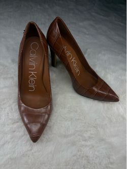 Calvin Klein Brown Heels
