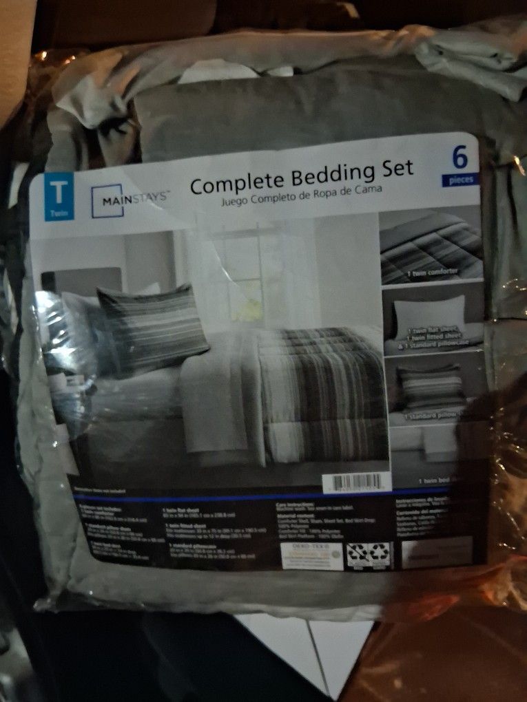 New Comforter and Bedding