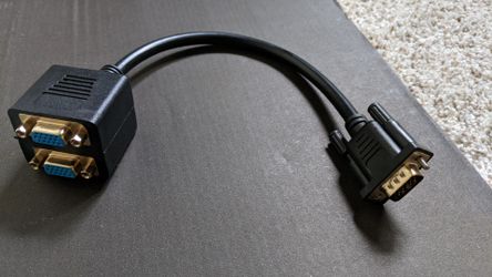 VGA Splitter Cable (VGA Y Cable)