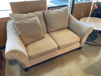 H.M. RICHARD’S Loveseat with Rolled Arms