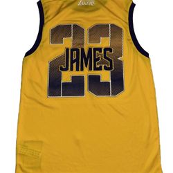 Los Angeles Lakers Lebron James #23 Jersey Tank Top Mens M-XL New Embroidered