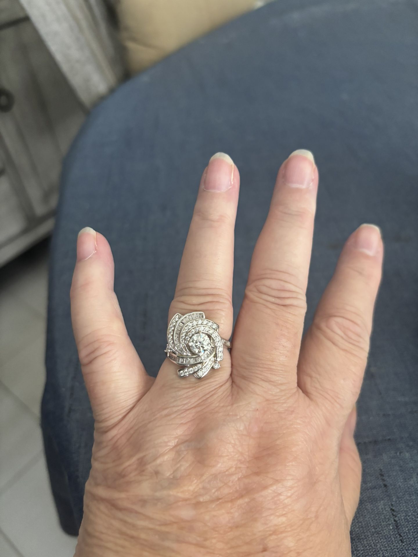 Stunning Moissanite Ring