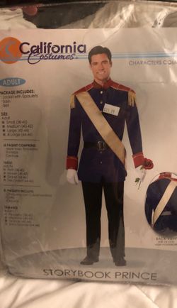 Halloween costume storybook prince