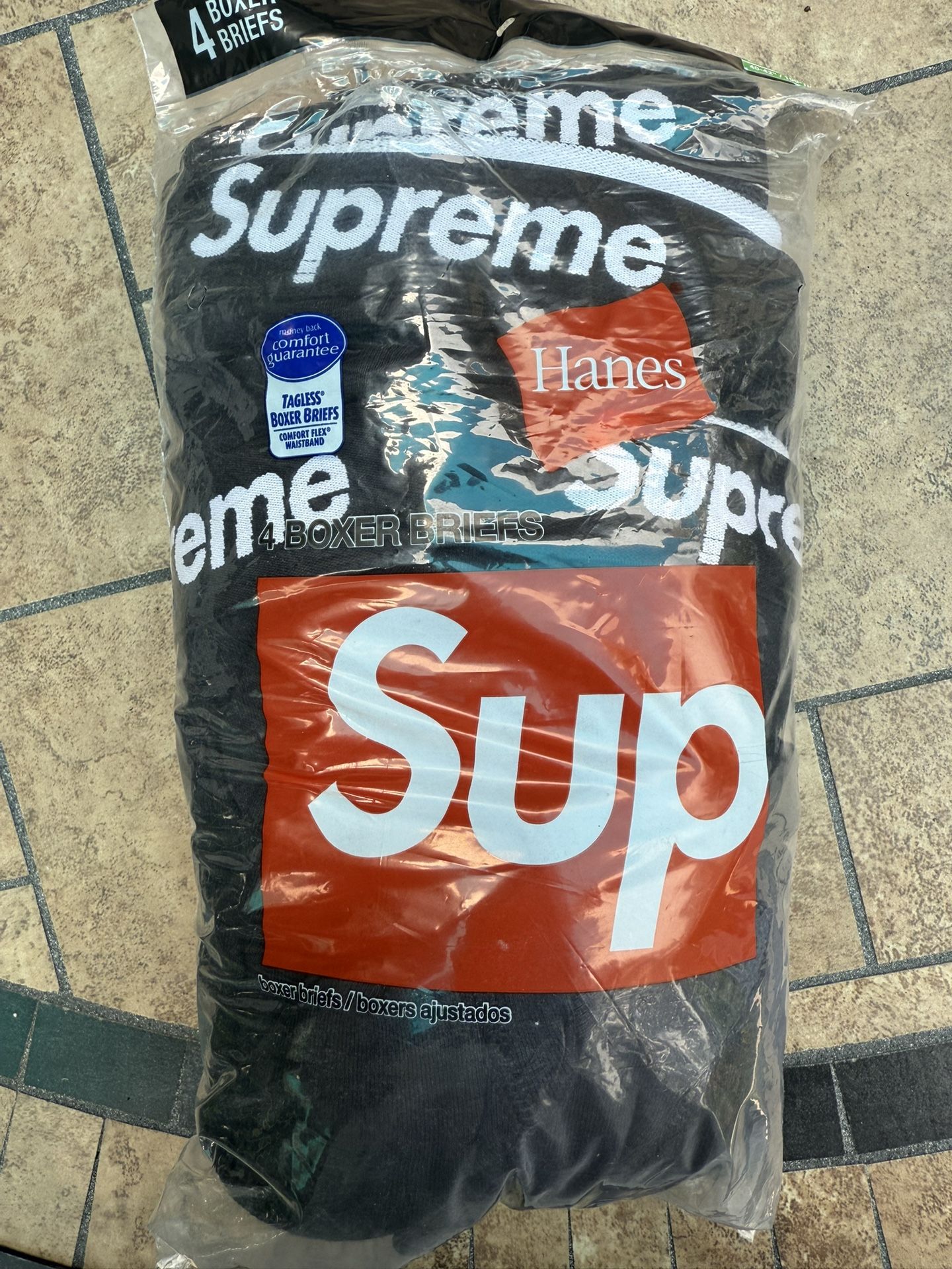 Supreme Hanes Boxer Briefs
