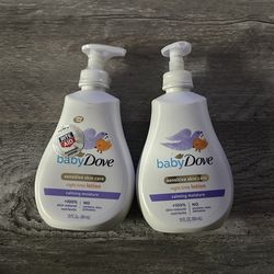 Baby Dove Calming Moisture Night Time Lotion $6 Each