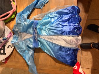 Queen Elsa Dress Halloween Costume 4/5T
