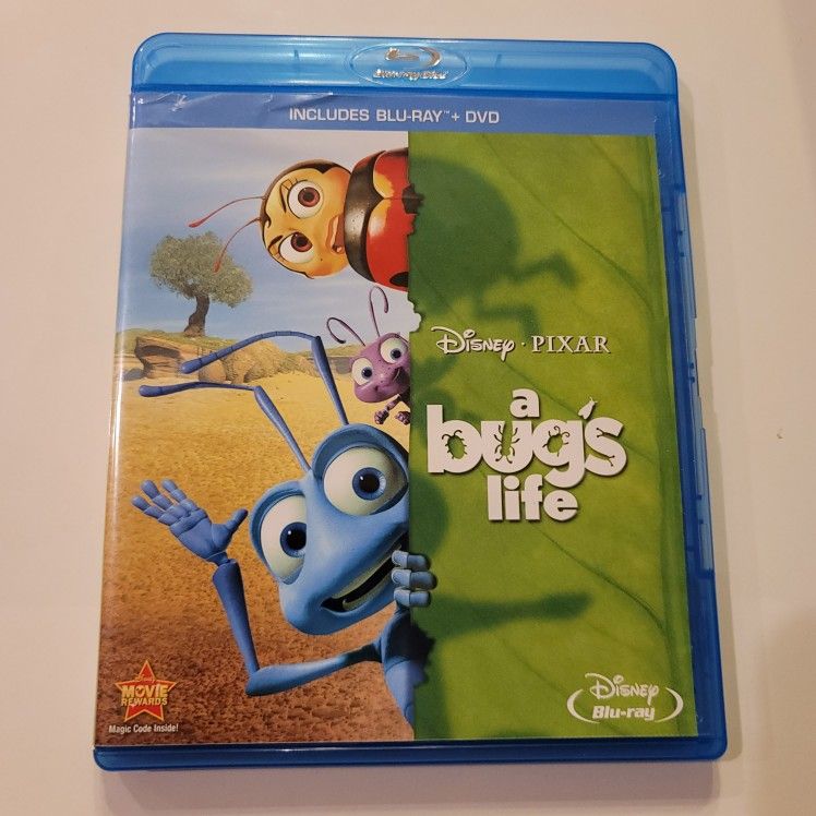 $5 BLU RAY , DISNEY A BUGS LIFE.  BLU RAY  ONLY NO DIGITAL OR DVD $5 OR TRADE FOR A MOVIE TITLE I DO NOT ALREADY OWN. 