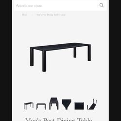 Dining table
