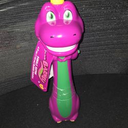 New  Barney Bubble Baton 