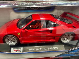 Toy Ferrari F f40 toy car 1/18!