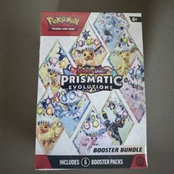 Pokemon Scarlet & Violet Prismatic Evolutions Booster Bundle Box New Sealed