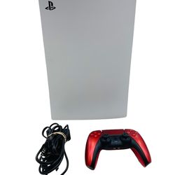 Sony PS5 Disc Console (CFI-1215A) w/ Controller and Cables