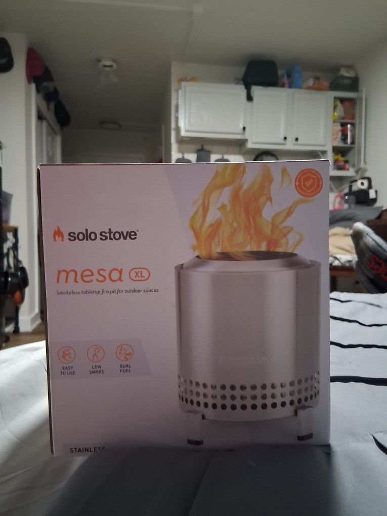 Mesa Solo Stove. Table Top Fire Pit