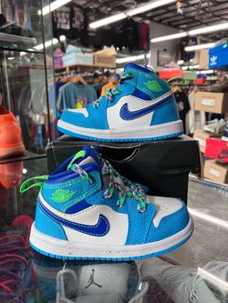 Air Jordan 1 Mid SE TD Powder Blue Racer Blue