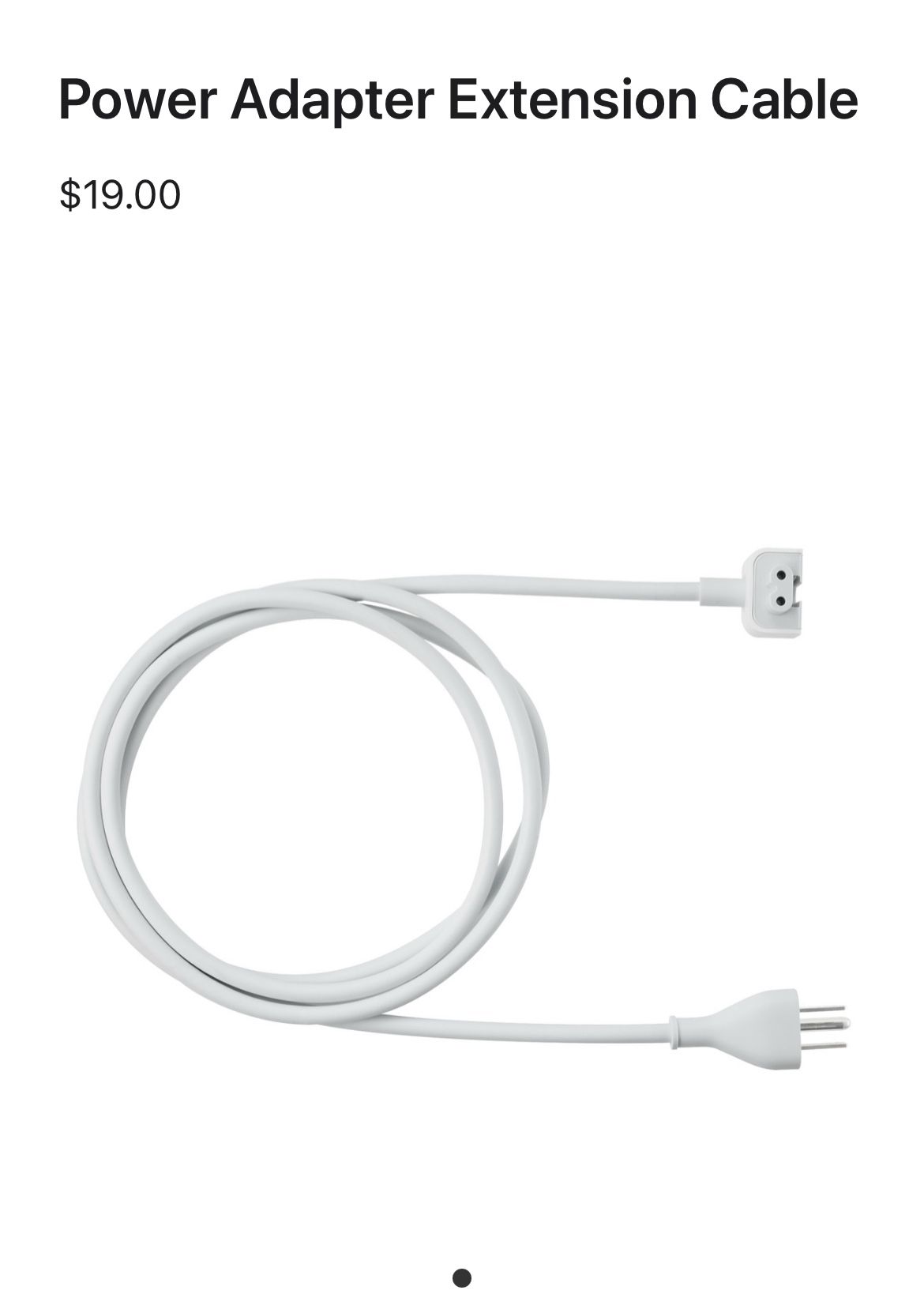 Power Adapter Extension Cable Apple macbook