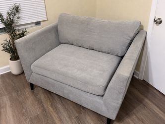 Gray Loveseat