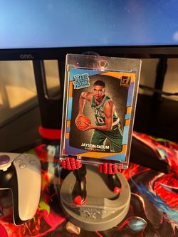 Jayson Tatum Donruss Rookie Card