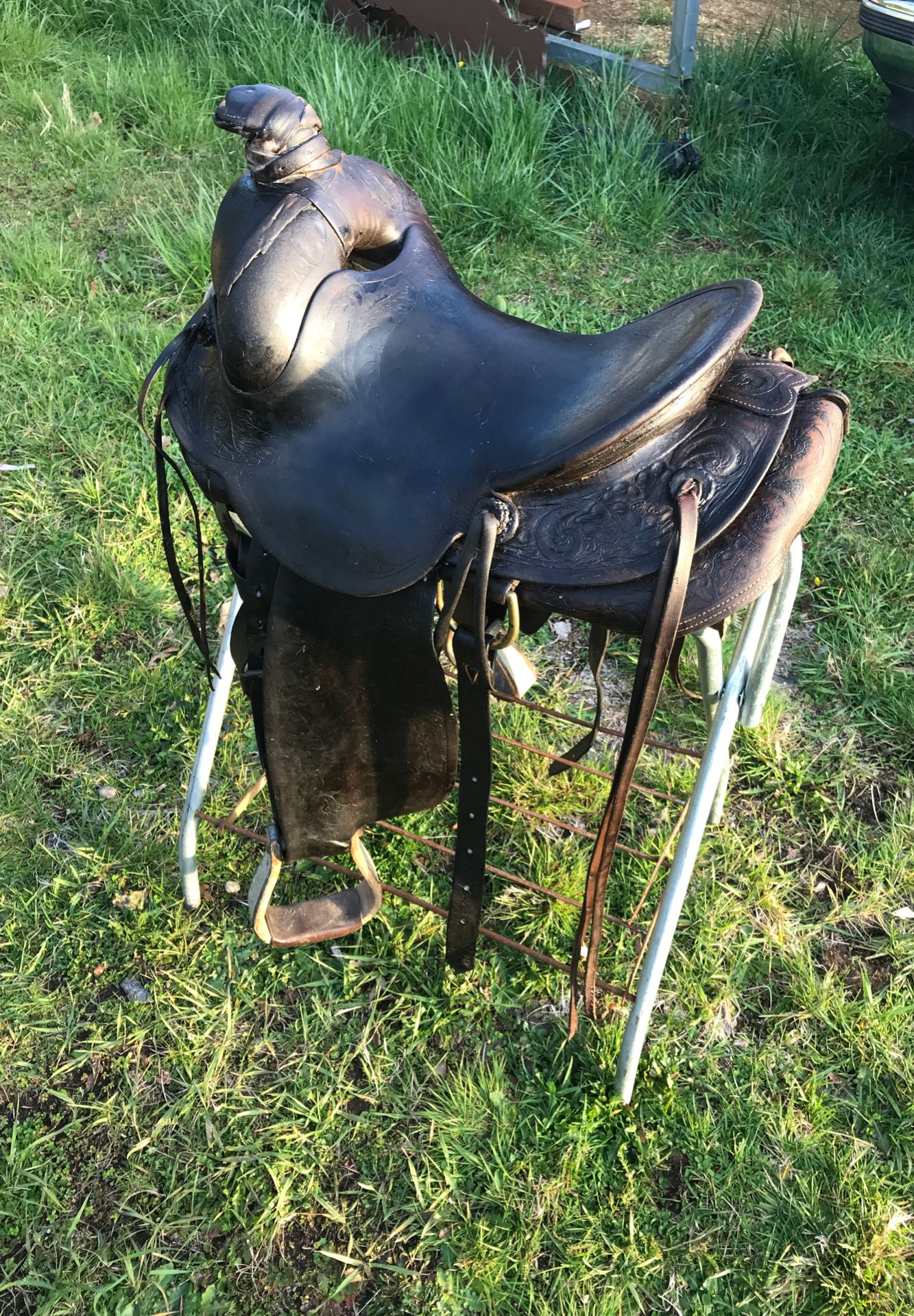 Vintage Hamley Western Saddle