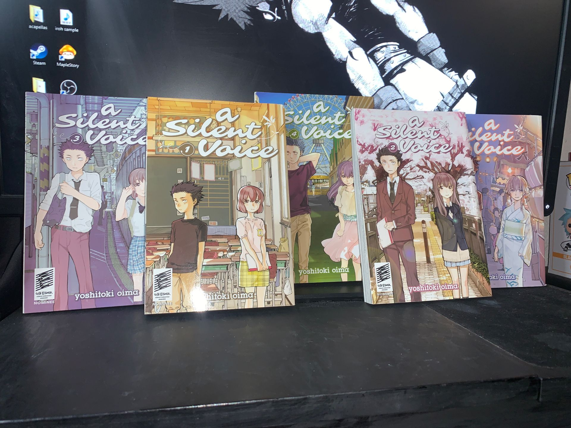 A Silent Voice Volumes 1-5