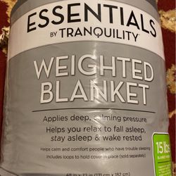 Weighted Blanket (Dark Grey,48"x72"-15lbs) Cooling Breathable Heavy Blanket Microfiber Material with Glass Beads Big Blanket for Adult All-Season Summ