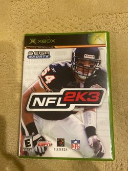 NFL 2K 3. Xbox