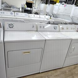 Whirlpool Commercial Quality Washer Gas Dryer Super Capacity In Excellent Working Condition 