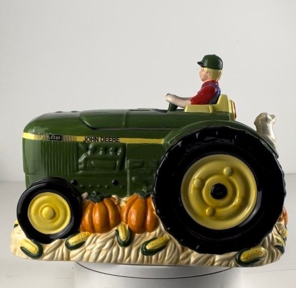 Original John Deere  Tractor Cookie Jar