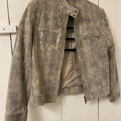 Vintage Alfani Leather Jacket