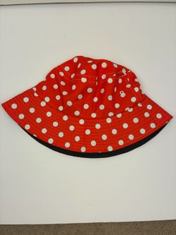 Red and White Polka Dot Bucket Hat