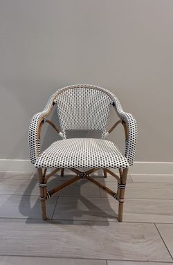 2 Rattan Dining Chairs Serena & Lilly