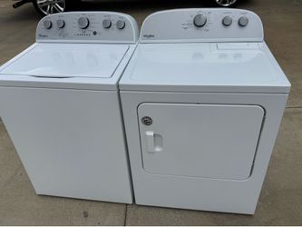 Silver panel whirlpool washer heavy duty  extra large capacity and whirlpool dryer electric  working excellent extra for  delivery same day delivery a