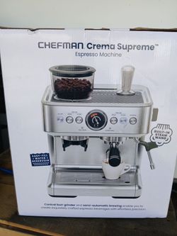 Chefman.Crema Supreme,Espresso Machine