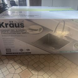 Kraus Sink With Accessories