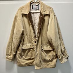 Vintage RARE Corduroy Jacket Size Large Men