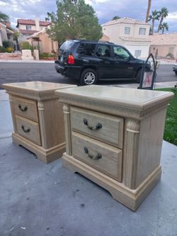 Nightstands! Set Of 2! *Very Used Condition*