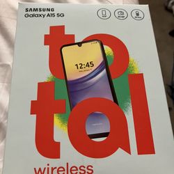 Samsung Galaxy, A 15 With  Service 3 Months 