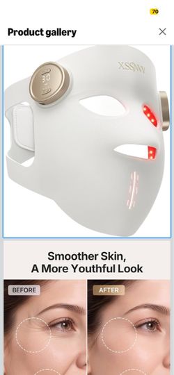 Brand New! LED Light Therapy Facial Mask ✨