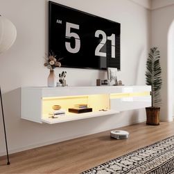 White TV Stand