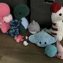 Crochet Stuffies Great For Last Minute Gifts! Prices Vary