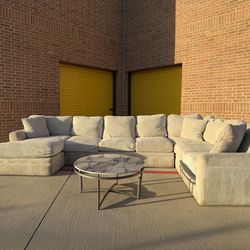 Cloud-Style Oversized Sectional – Super Comfy + Modern Look ☁️🔥